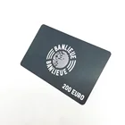 Plastic QR code card/custom printed loyalty gift pvc card