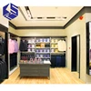 Popular design garment store furniture design wooden clothing shop display stand furniture