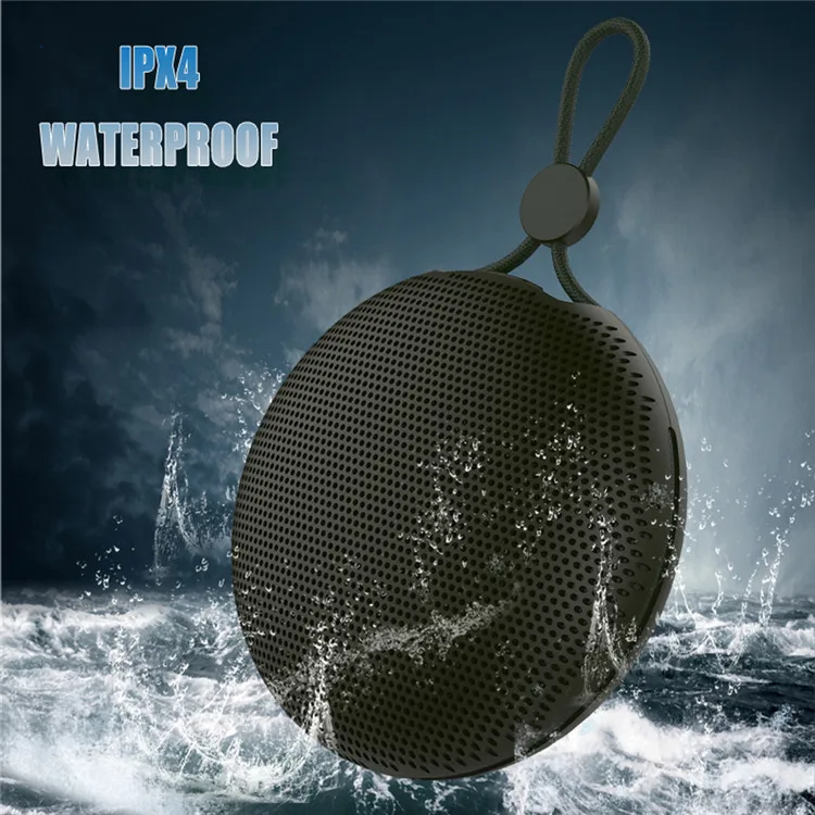 Fresh New released mini portable round shape IPX4 bluetooth speaker waterproof - ANKUX.COM