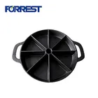 Hot Sale 8 triangle holds cast iron bake pan Pre-seasoned Mini Pancake Pan Baking Dishes