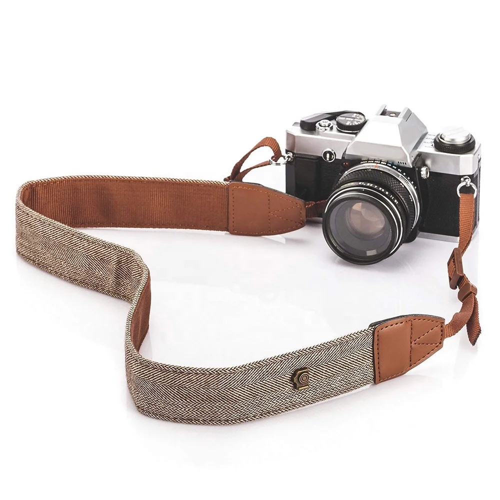 Universal Camera Shoulder Neck Strap Adjustable Cotton Leather Belt For Sony Canon DSLR Cameras Strap Accessories Part
Universal Camera Shoulder Neck Strap Adjustable Cotton Leather Belt For Sony Canon DSLR Cameras Strap Accessories Part