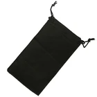 Glasses Bag Custom Logo Black Velvet Pouch Bag