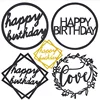 Glitter Happy Birthday,Sweet,Love Cake Topper for Party Wedding Supplies Cupcake Decoration Wholesale