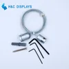 Manufacturer price Ceiling hanging Fittings clamp aluminum Cable Display system