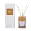 Hot Sale 100ML Square Painted Glass Wooden Lid Scent Diffuser