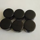 Non spill feature black metal zamac perfume bottle cap for perfume bottle