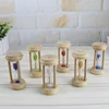 New wooden 1/2/3 minute hourglass timer hourglass