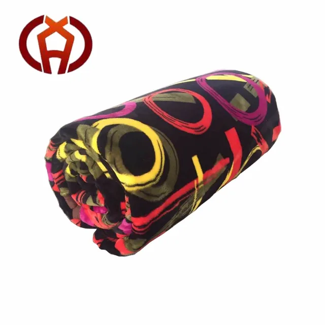 China Selling Cheap Large Private Custom Printing Flannel Fleece Blanket
