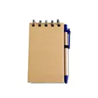 Custom Spiral Diary Hardcover Kraft Paper Notebook With Pen A4 A5 For Students