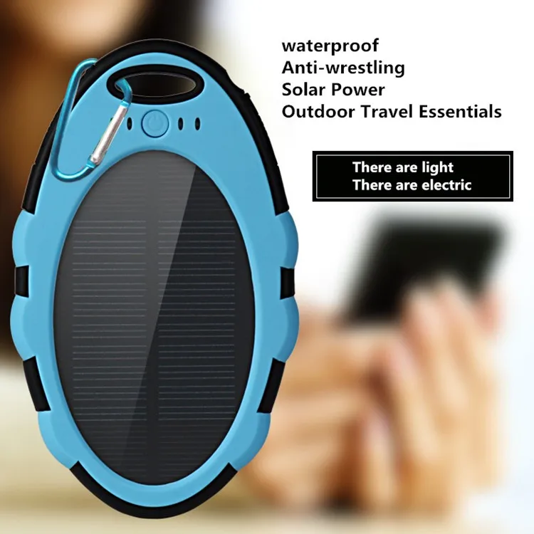 Fashionable Shape Power Bank 50000mah with Solar Panel for PC Laptop Smartphones Portable Solar Power bank - ANKUX.COM