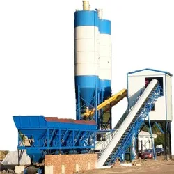 mobile concrete mixing plant