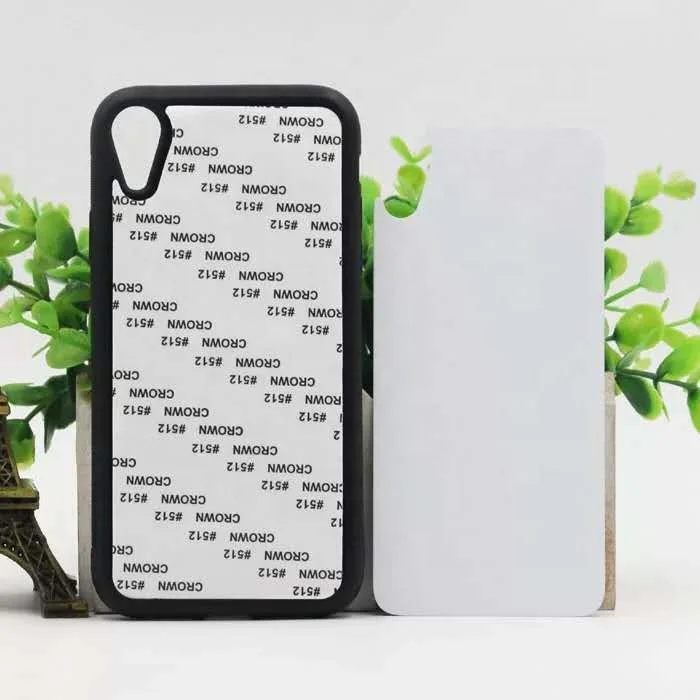 Sublimation aluminum sheet 2D Silicone PC Mobile Phone Case for iphone XR, White / transparent / black
Sublimation aluminum sheet 2D Silicone PC Mobile Phone Case for iphone XR, White / transparent / black