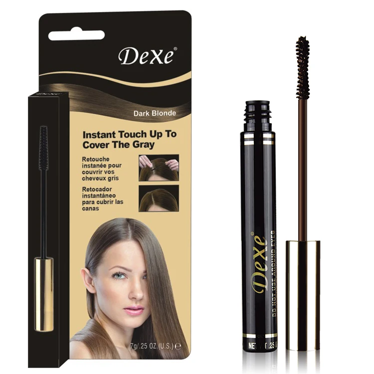 Private label natural root coverage hair color mascara wholesale, Black, dark blonde
Private label natural root coverage hair color mascara wholesale, Black, dark blonde