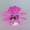 Fantastic flower blooming rotating music birthday candle