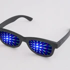 save 10% 3d Interesting gift! funny plastic fireworks glasses diffraction glasses for celebration sites
