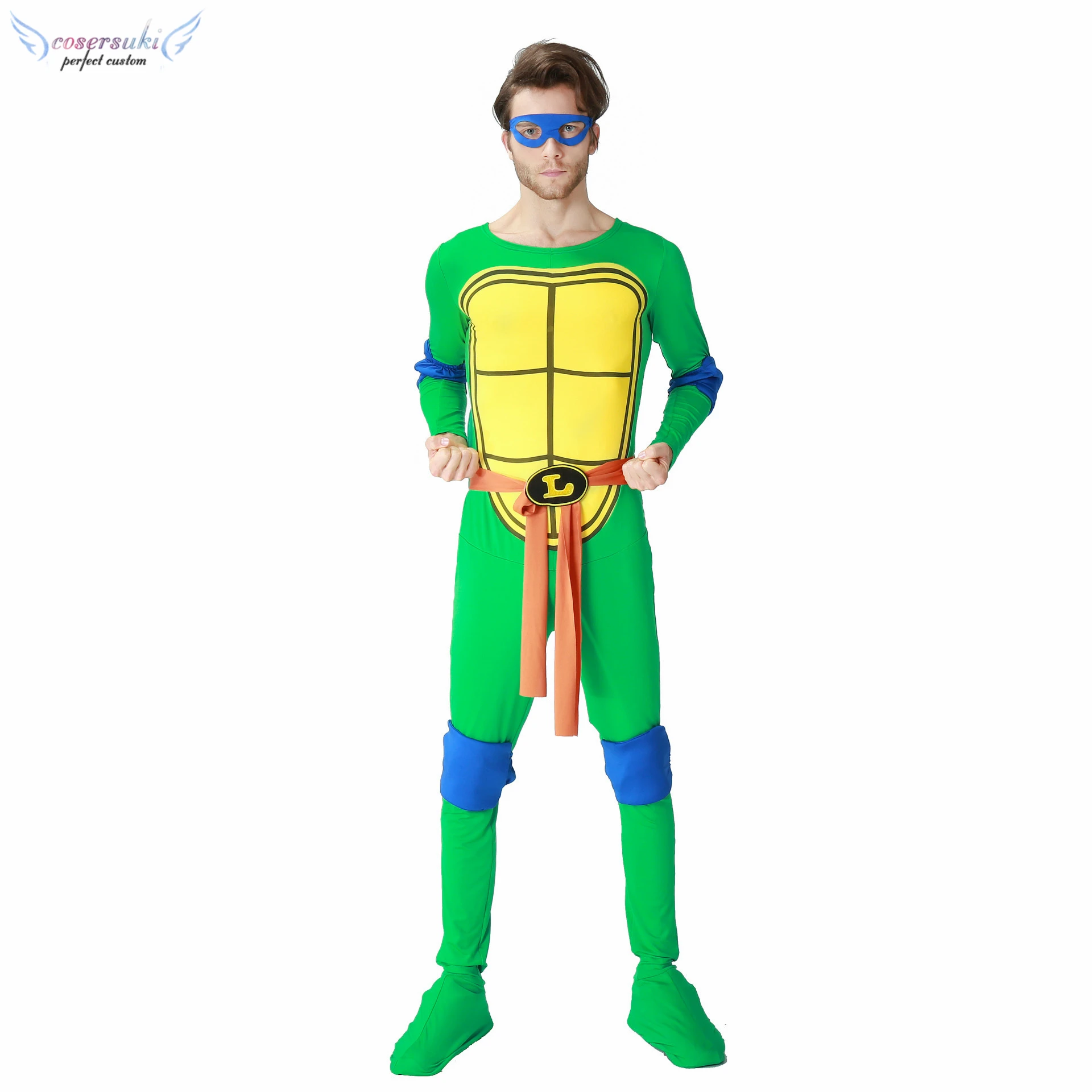 Teenage Mutant Ninja Turtles Leo Raph Mikey Don anime game movie cosplay costume for Halloween and Performance
Teenage Mutant Ninja Turtles Leo Raph Mikey Don anime game movie cosplay costume for Halloween and Performance
