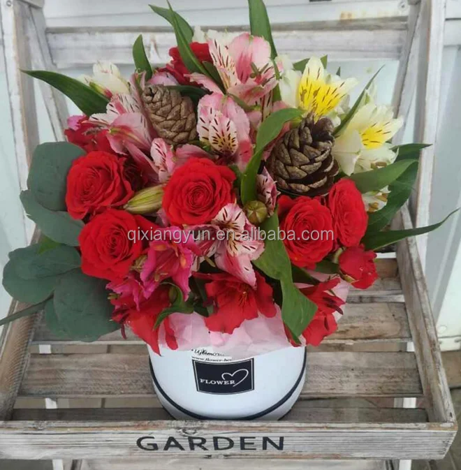 high end preserved fresh flower gift box 2016 luxury rose