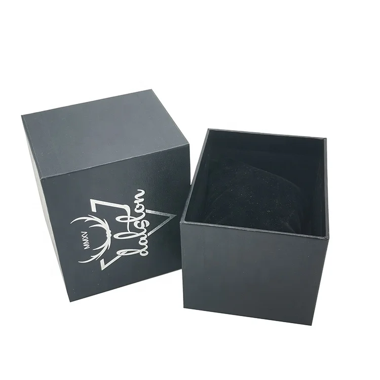 packaging jewelry box custom logo printed texture paper gift box