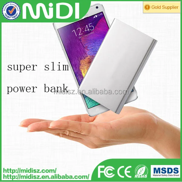 2016 innovative product newest fashionable high capacity Aluminium portable power bank 16000mah made in China - ANKUX.COM