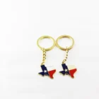 Make your custom own logo metal high quality hard enamel key chain