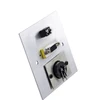 European RCA Standard Multi Wall Plates Socket Usb Outlet