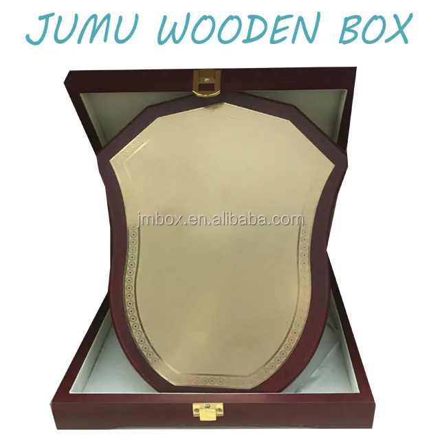 new design fancy shape hot sale saudi arabia mdf plaque gift box