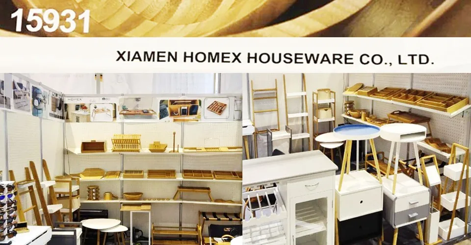 竹モニタースタンドライザー/マルチタスクコンピュータスタンド/Homex_FSC/bsci工場仕入れ・メーカー・工場