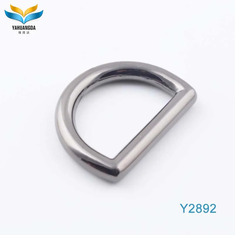 Extensive handbag use zinc alloy hardware metal handbag D ring