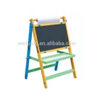 Kids custom cheap painting blackboard mini wood easel