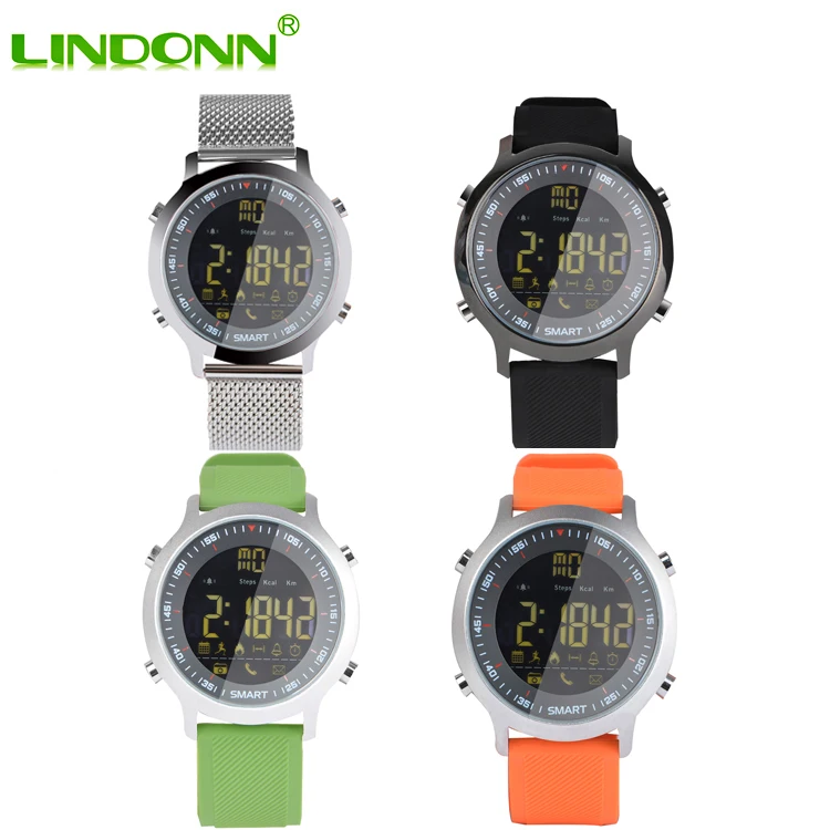 Professional Diving Waterproof SmartWatch BT Sports Smart Phone Watch, Black;green;orange;silver
Professional Diving Waterproof SmartWatch BT Sports Smart Phone Watch, Black;green;orange;silver