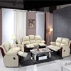 2019 new italian style modern furniture reclining sofa for living room