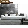 Modern italian fabric combination sofa living room furniture egypt prices