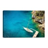 Sea printed artwork wholesale art canvas print seascape paintings with boats