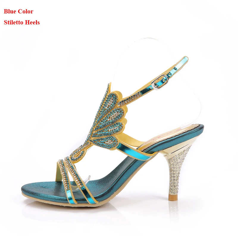 103 blue stiletto