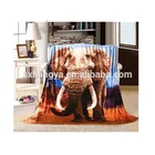 promotional china supplier rabbit fur horse blanket