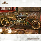 Wholesale souvenirs model train stores online metal car sculpture model for home decoration or pub bar decoration