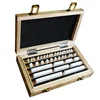 K Grade 0 Grade 1 Grade 38Pcs Ceramic Gauge Block Set Caliper Gage Block Set, Micrometer Block Gauge Set