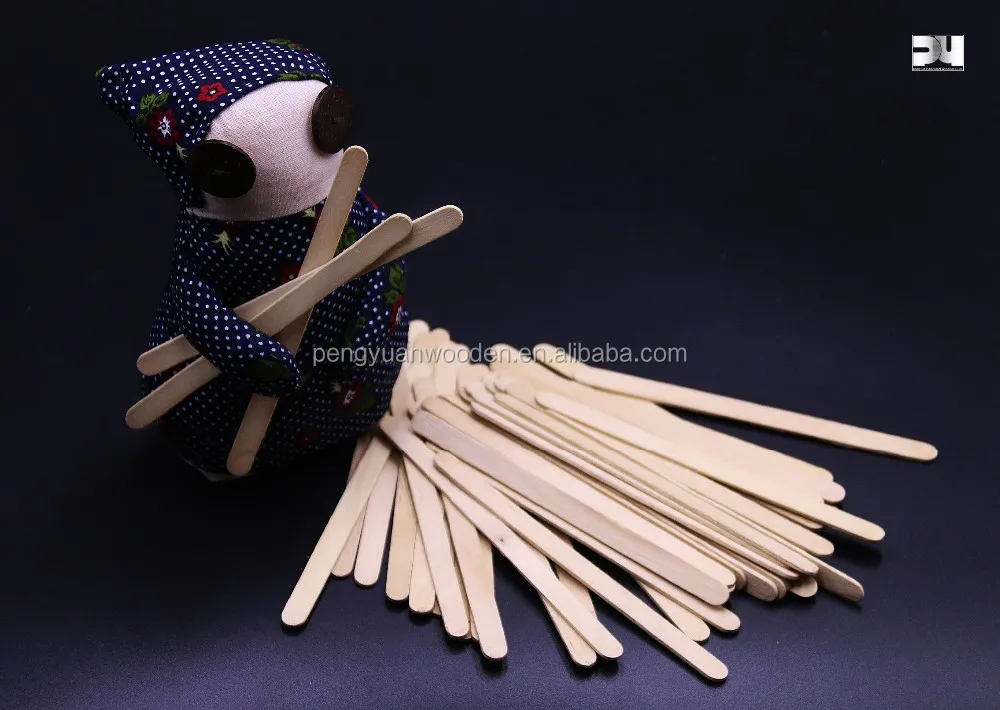 114mm popsicle stick with white birch