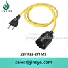 E27 cord sets with EU plugs plastic bakelite lamp holders