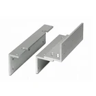 Custom galvanized steel metal z shaped mounting brackets