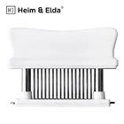 Super easy to use ultra sharp 48 blades stainless steel machine meat tenderizer