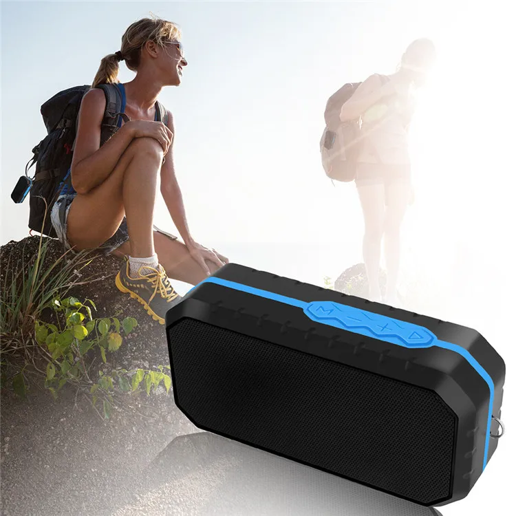 Amazon Hot Selling Colorful Wireless Waterproof Bluetooth Speaker With FM Radio - ANKUX.COM