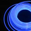 RGB color 12mm solid core side glow fiber optic oled light swimming pool rope light
