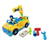 Safe Plastic Educational Pretend Play Series Kids Building Tool Truck Toys With Electric Drill