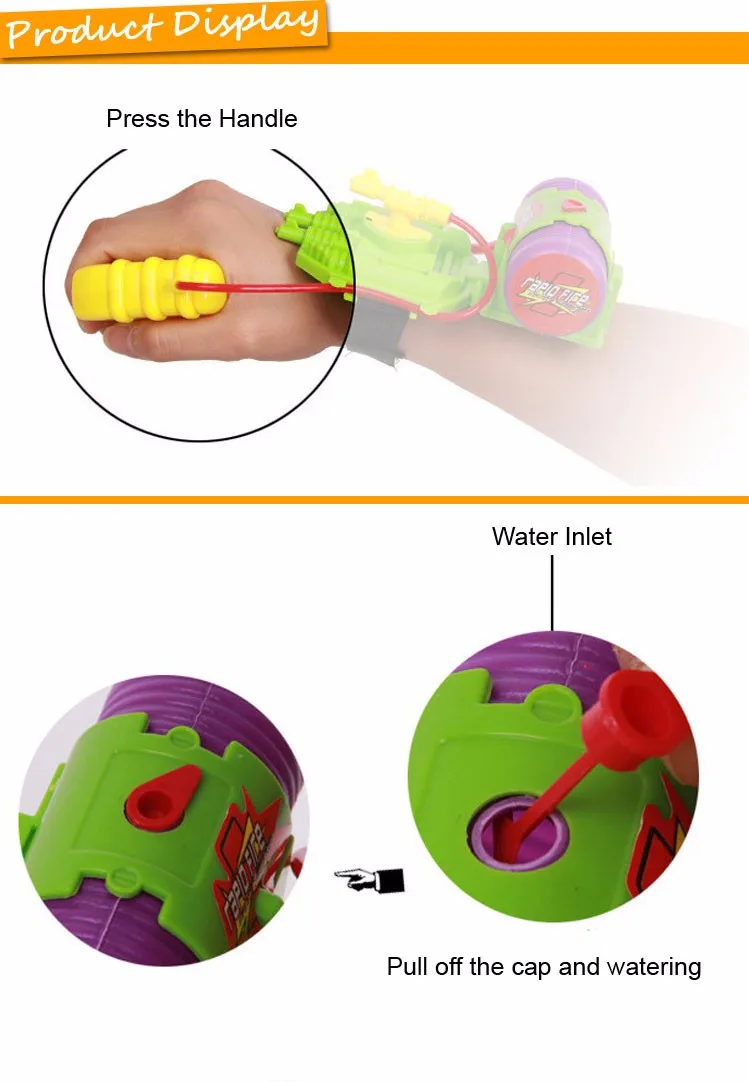 Outdoor Fun & Sports Hand Wrist Spray Shooter Water Gun Toy
