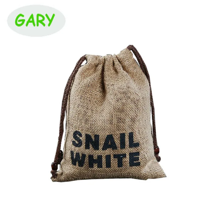 for sale/make jute bags home/custom logo cheap drawstring bag