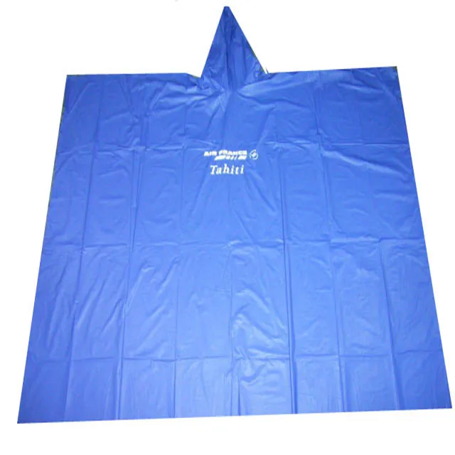 Cheap customized waterproof pvc reusable rain poncho /rain coat poncho