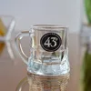 Custom 1Ounce Mini Beer Mug Whiskey Shot Glass with handle for liquors