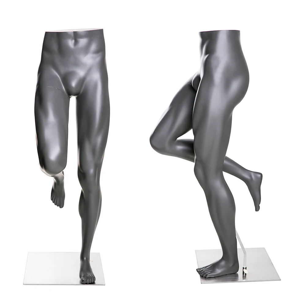 Fiberglass Male Mannequin Legs For Trousers Display Pants Mannequin