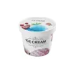 8oz 16oz 18oz Custom logo printed double pe coated disposable ice cream paper cups / yogurt containers